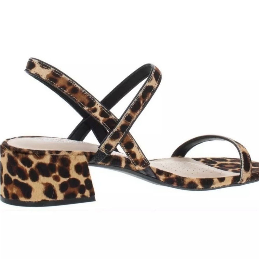 NIB Kenneth Cole Leopard Sandals - Picture 2 of 6